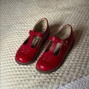 Footmates Red Mary Janes size 11